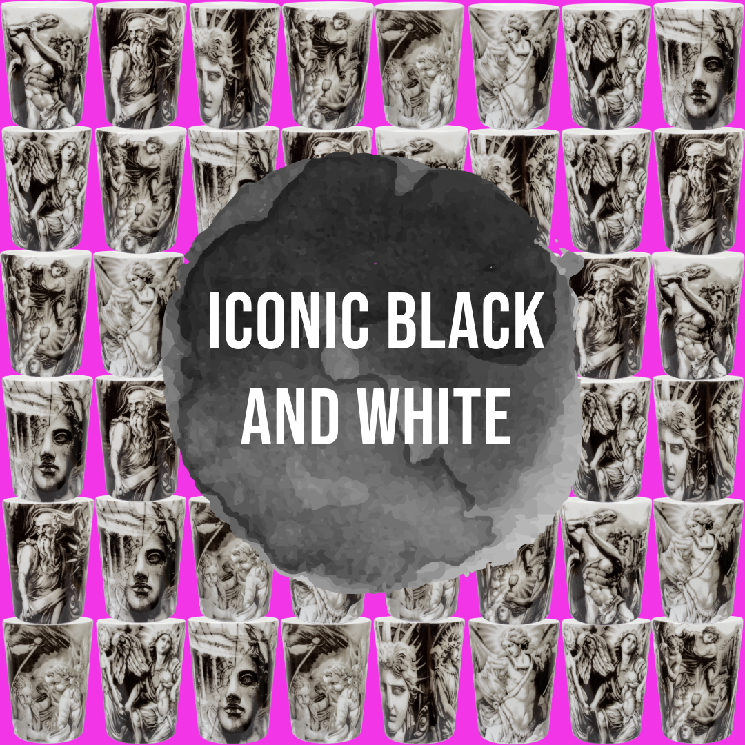 Svartvit & Tatueringsinspirerad